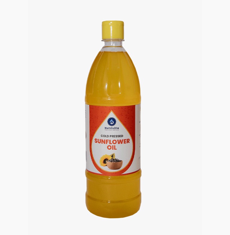 Nutrivilla Cold Pressed Sunflower Oil